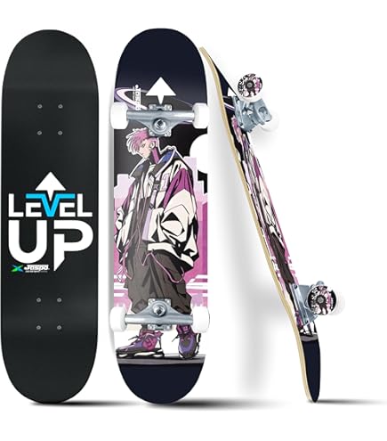 Buy IRIS Drop Through Long-Board - Maple Skateboard with Cool Bear